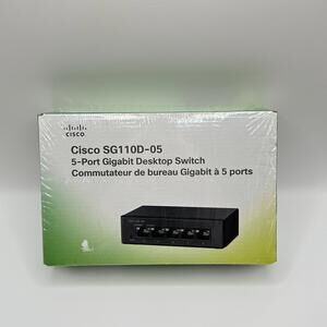 CISCO SG110D-05-NA Ethernet Switch - New In Box